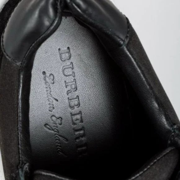 Burberry Black Regis Sneakers - Picture 9 of 11